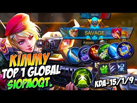 Kimmy SAVAGE | Kimmy 9 minutes SAVAGE by Siopaoqt. Top 1 Global Mobile Legends