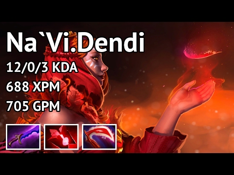 Dota Memories Na`Vi.Dendi - Lina highlights - Game 3210006878 - Dota 2