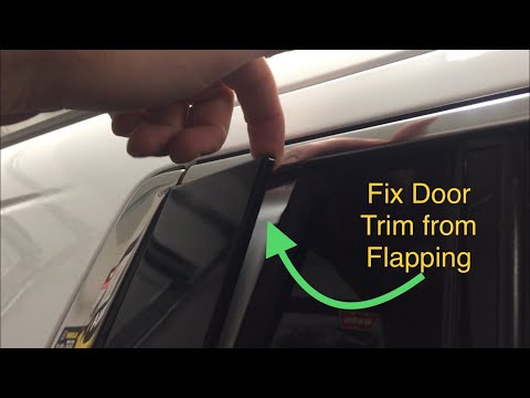 Fix Door Trim that’s flapping and separating: Tahoe, Yukon, Suburban, GMC, Chevy