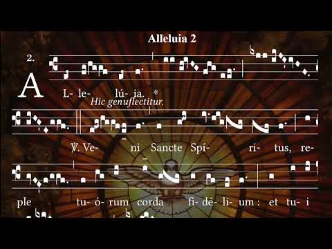 Dominica Pentecostes - Alleluia 2: Veni Sancte Spiritus