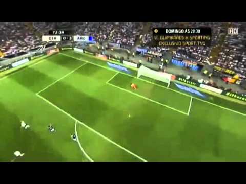 Golazo de Di Maria contra Alemania. 0-3