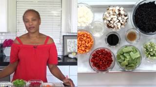 Feast from the East - Live! | Asian Salmon and Veggie Papillote | Fried Black Rice | Roasted Edamame