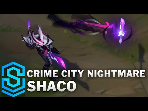 Crime City Nightmare Shaco Skin Spotlight - Pre-Release - League of Legends