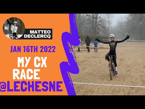 CYCLOCROSS RACE @ LE CHESNE (FRANCE) -  GoPro - ONBOARD CAM
