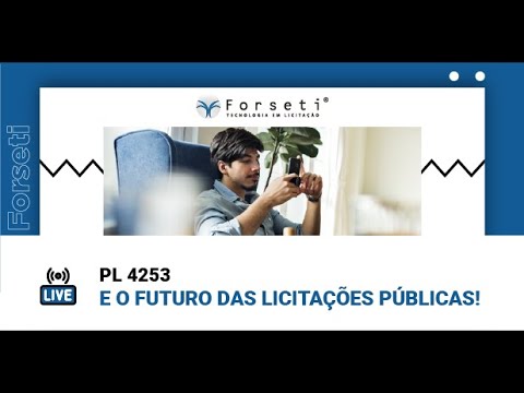 PL 4253 E O FUTURO DAS LICITAÇÕES. Live com Renato Fenili e Andrea Ache.