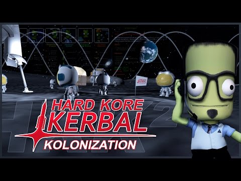 KSP 1.2 Hard Kore Kolonization - #04 High Kerbin Orbit Tourismus!
