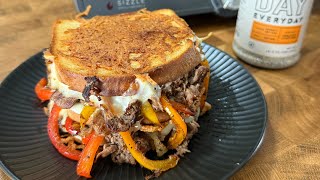 Try this (don't call it a Philly) Cheesesteak Melt!