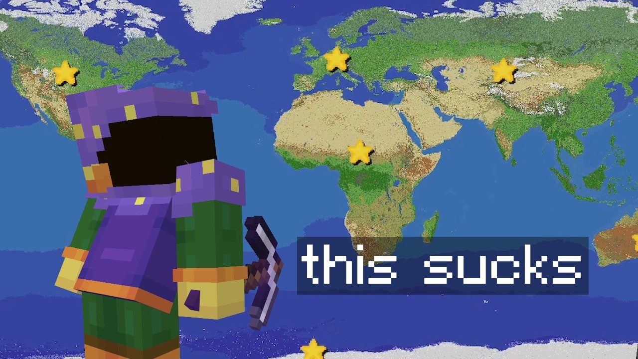 Minecraft made a Public EARTH SMP... so I joined it