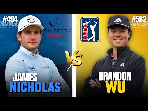 Can I beat Brandon Wu (World #582)? | Korn Ferry Tour vs PGA Tour | Pro vs Pro