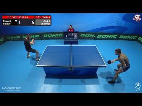 09:30 Nazarii Haievyi  1-3 Andrii Shamrai West 1 WIN CUP 26.10.2022 | TABLE TENNIS WINCUP