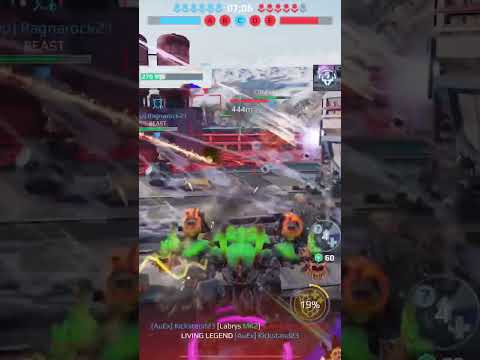 Apparently #Ochokochi can push you off even if you’re on a building above | #warrobots War Robots