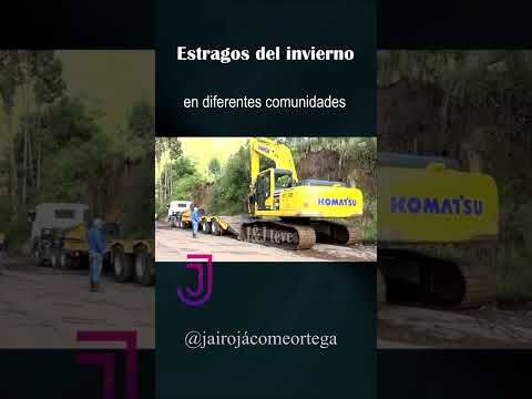 Estragos del invierno en Carchi