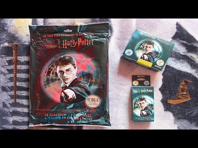 Vídeo relacionado con Panini Harry Potter Prophecy Trading Cards Starter Pack (1 Carpeta + 2 Fundas + 1 Tarjeta de edición Limitada) 004678SPAFGD
