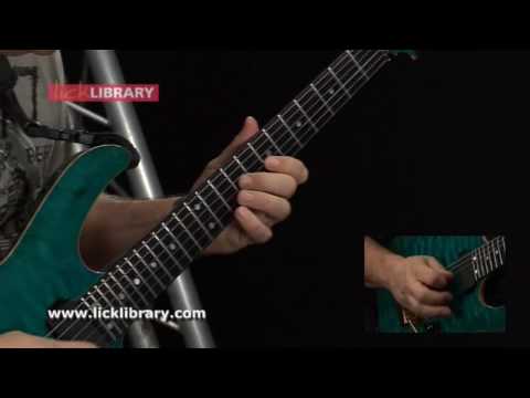 Out In the Fields - Guitar Solo - Slow & Close Up - www.licklibrary.com