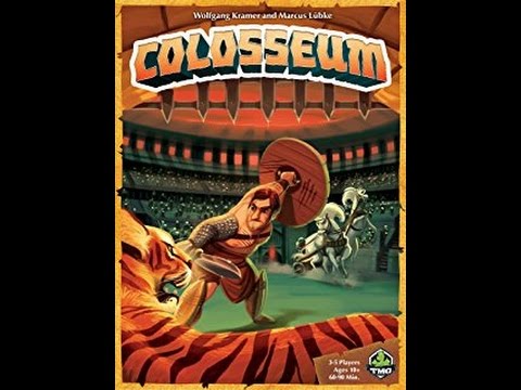 The Purge: # 1255 Colosseum: Days of Wonder Vs TMG: Unboxing and Component Review