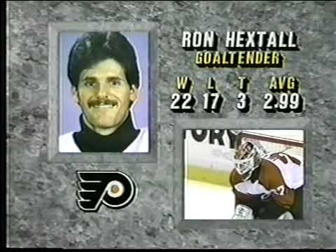 NHL 1989 02-02-89 Pittsburgh Penguins at Philadelphia Flyers