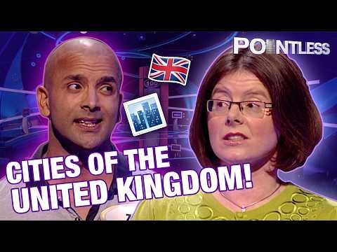 British Geography Trivia: Most Obscure UK Cities | Pointless