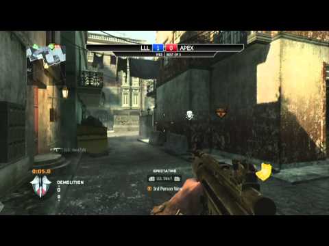 EGL4 : Call of Duty: Black Ops (Xbox 360) : LLL vs Apex : Map 2 - WBR3
