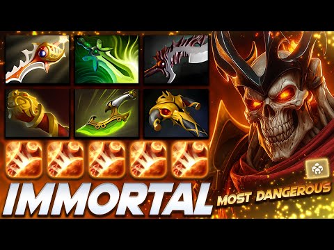 Wraith King Most Dangerous Skeleton Boss - Dota 2 Pro Gameplay [Watch & Learn]