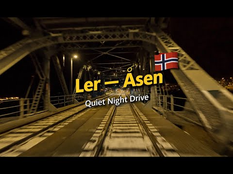 Ler - Åsen | Real-Time Train Cab Ride Through Norway