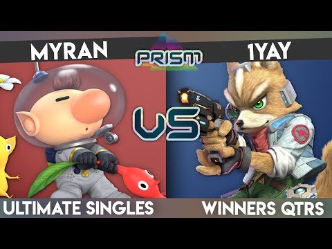 PRISM 171 - Myran (Olimar) vs. 1Yay (Fox) - Winners Quarters - Smash Wii U