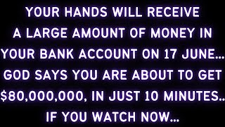 🤑🤑 GOD IS SAYING YOUR HANDS WILL RECEIVE A LARGE AMOUNT OF MONEY IN YOUR BANK ACCOUNT ON 28 MAY...