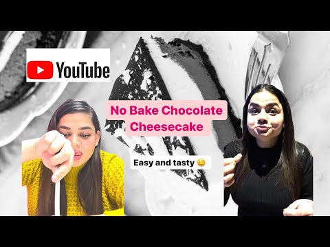 OMG 😨 “NO BAKE CHEESE CAKE”🤤 | My expression says everything 🫣| why haven’t I tried this before😨