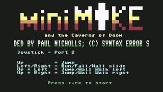 Commodore 64 =+ mini MIKE += Complete Demo play 2020