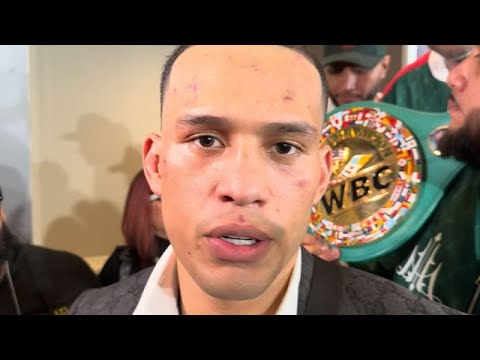 David Benavidez PARTING SHOT at Shakur Stevenson NO F**KIN ACTION style & giving fans MONEY'S WORTH