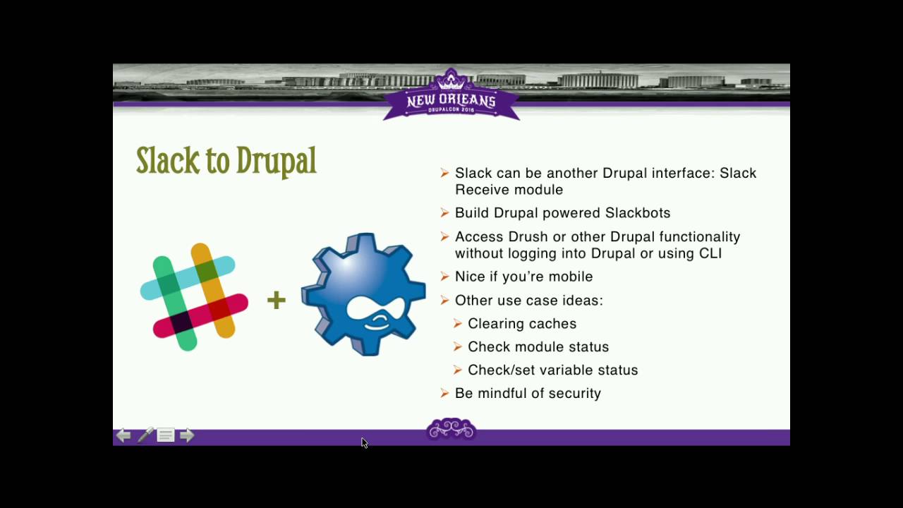 DrupalCon New Orleans 2016: ChatOps for Distributed Teams, Fun, and Profit