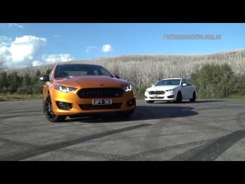2016 Ford Falcon XR6 Sprint & XR8 Sprint (B-roll); driving shots, engine sounds