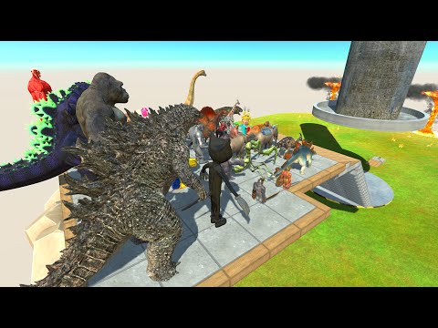 Bat Into Hydraulic Press - Animal Revolt Battle Simulator