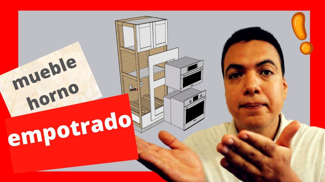 Mueble para horno empotrado