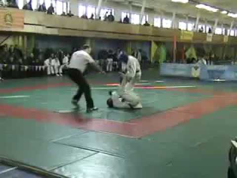 Throw a Knockout Punch. KO. Berrul Russian Combat Sports.