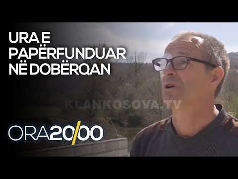 Ura e papërfunduar në Dobërqan, telashe për bujqit - 10.04.2021 - Klan Kosova
