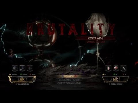 Mortal kombat 11 sonya brutality tutorial:  bulls eye