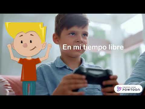 Mi rutina diaria. Daily routine in Spanish.