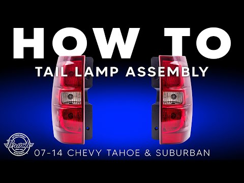 Brock Supply - Replace 2007-2014 Chevrolet Tahoe & Suburban Tail Lamp Assembly