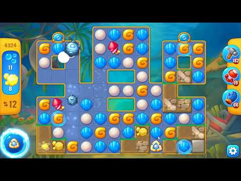 Fishdom level 4324 🐠 Playrix HD