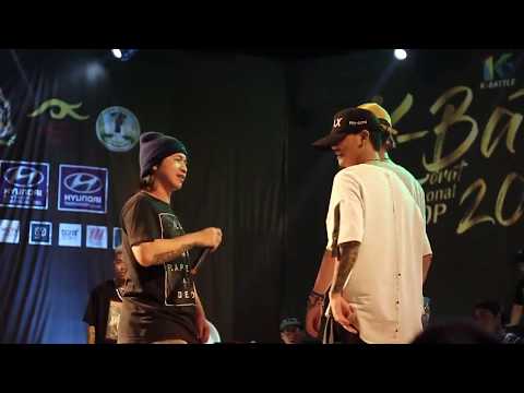 Rapชม(ห้ามด่า)ตัวเต็ม3รอบ "ชิงชนะเลิศ K-Battle 2017" T.O.I Team VS Visedskill