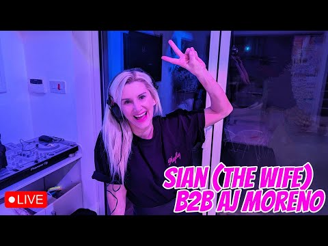 🔴 AJ Moreno b2b Sian - Live DJ Stream
