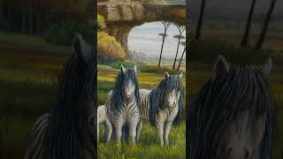 LES ZEBRES DE SHETLAND