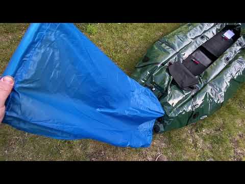 How to inflate an MRS Adventure X2 Packraft?