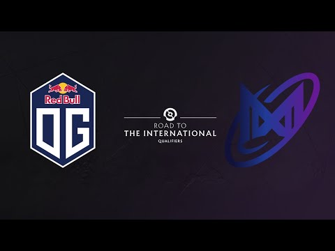 OG vs Nigma Galaxy - Road to TI - RQ - WEU - Lower Bracket Final