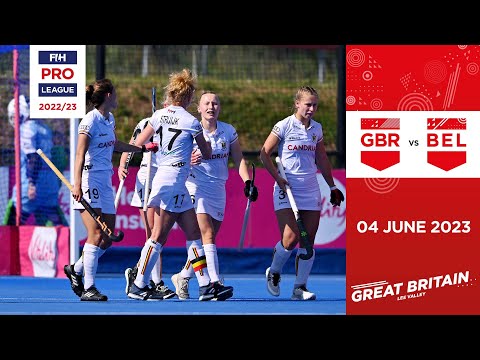 FIH Hockey Pro League 2022-23: Great Britain vs Belgium (Women, Game 2) - Highlights