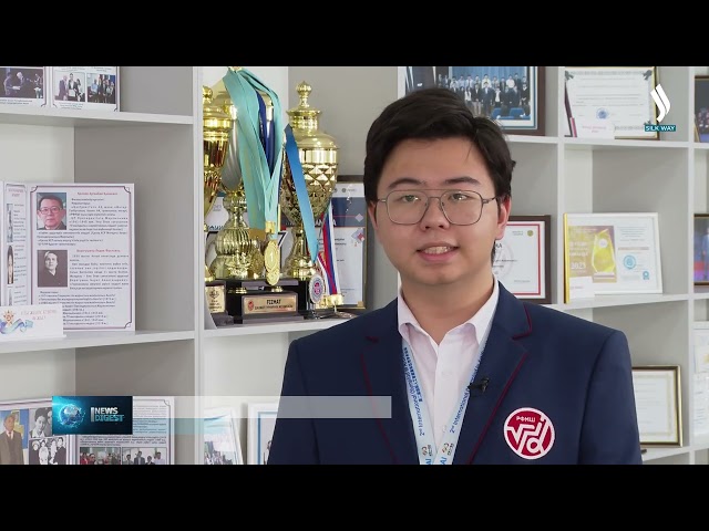 Kazakh school students develop in-demand AI projects