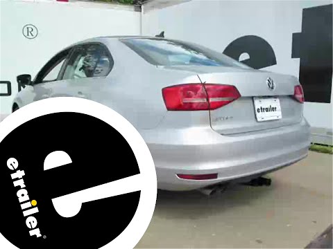 etrailer | How to Install: Curt Trailer Hitch Receiver on your 2015 Volkswagen Jetta