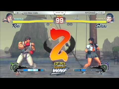 SSF4AE LU Alex Valle vs NYChrisG - WNF 1.7