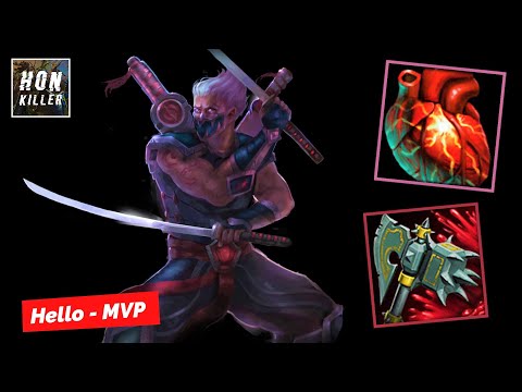 HoN Shadowblade BEHEMOTH'S HEART with BLOODBORNE MAUL - MVP