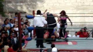 preview picture of video 'Lucha libre en Azcapotzalco'